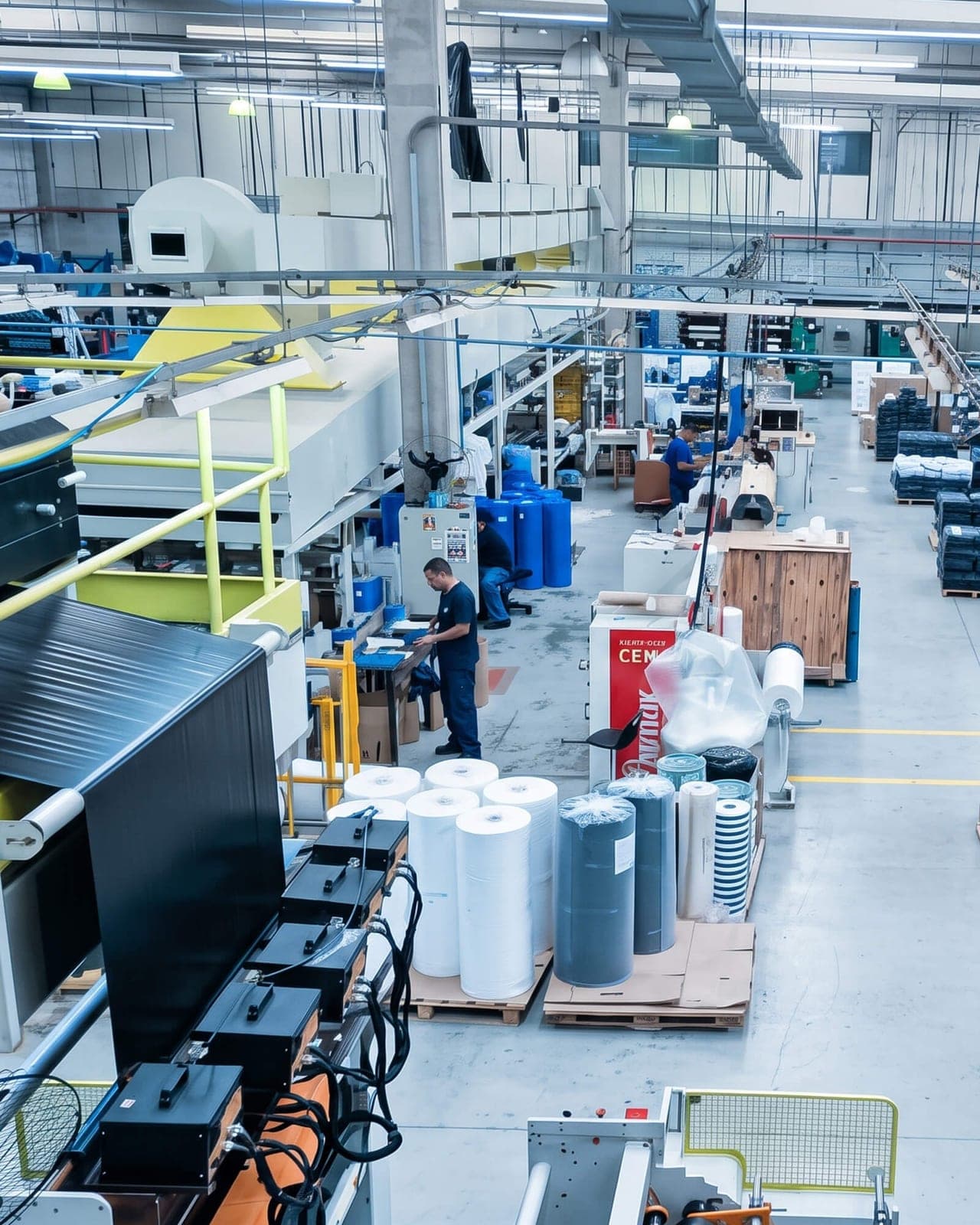 Linha de produção da fábrica em Itapevi (SP)